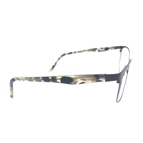 Maui Jim NEW MJO 2105-87M Matte Brown Cat Eye Eyeglasses Frames 53-18 135 Italy - Picture 4 of 12